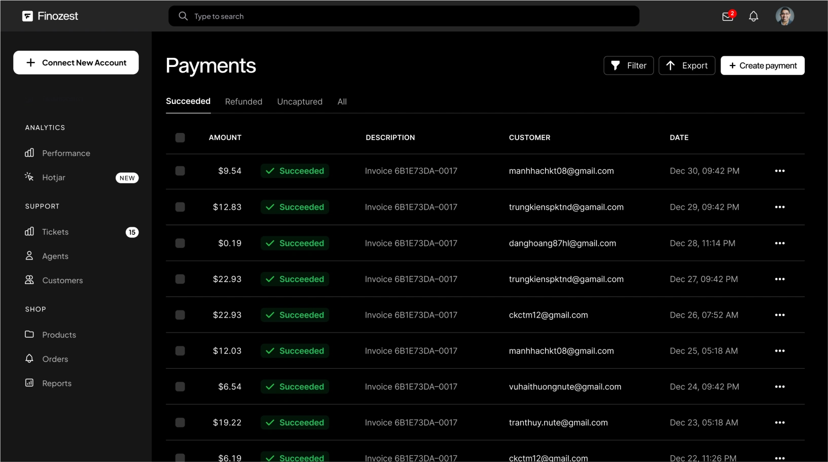 payment card